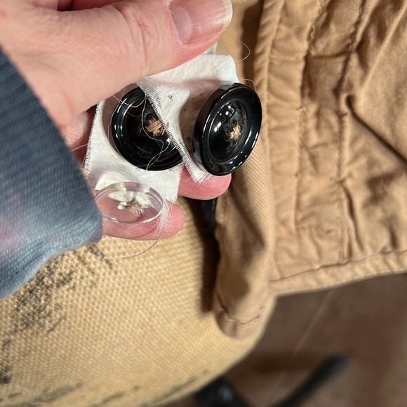 H & M Divided Double Breasted Jacket Camel Size 10 - Picture 12 of 15